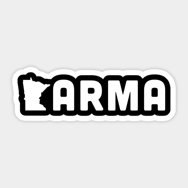 MN KARMA II Sticker by mjheubach